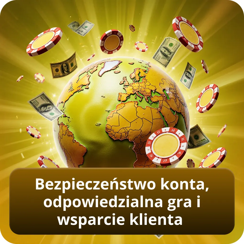 Bezpieczeństwo konta, odpowiedzialna gra i wsparcie klienta